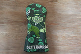 Bettinardi Green Gangster Cat Driver Headcover