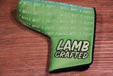 Tyson Lamb Green I Will Not 3 Putt Headcover