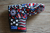 Sugar Skull Golf USA Skull SSG Headcover